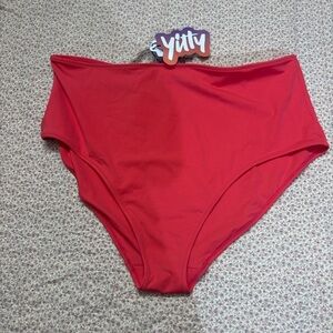YITTY Red Women's Swim One Piece